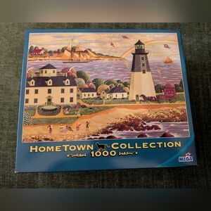 Hometown Collection After the Rain Heronim Wysocki 1000 PC Puzzle Brand New Mega